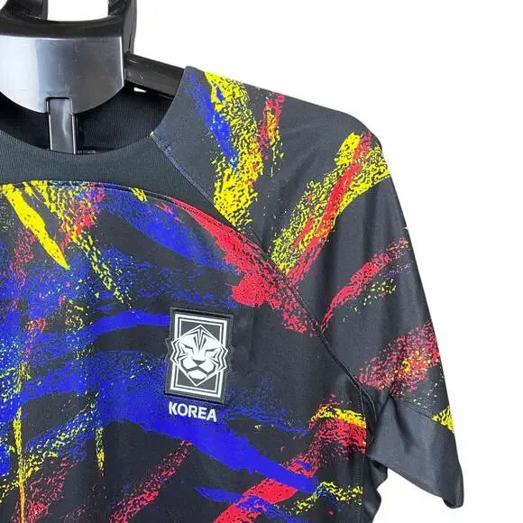 Men's Nike Black South Korea National Team Jersey - Picture 5 of 8